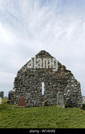 Trumpan Kirche Schottland Stockfoto