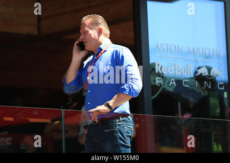 Red Bull Ring, Spielberg, Österreich. 30. Juni, 2019. FIA Formel 1 Grand Prix, Race Day; Jos Verstappen Credit: Aktion plus Sport/Alamy leben Nachrichten Stockfoto