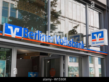 Logo Der Berliner Bank, Berlin Stockfoto, Bild: 49146028 - Alamy