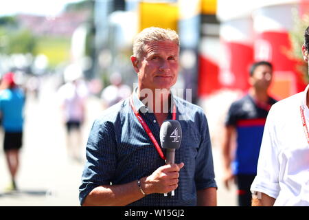 Spielberg, Österreich. 30. Juni, 2019. David Coulthard ex F1 Fahrer Credit: Unabhängige Fotoagentur/Alamy leben Nachrichten Stockfoto