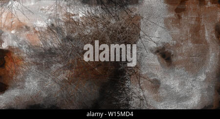 Stumm der abstrakten Malerei. Bild aus Wörtern. Artwork für Kreative grafik design Stockfoto
