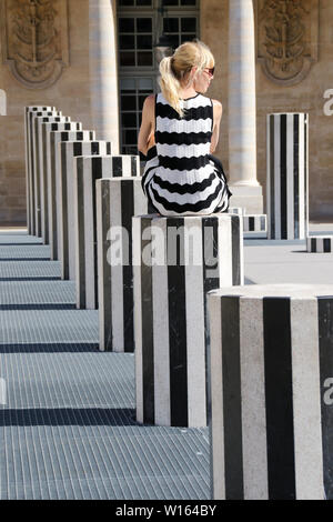 Palais-Royal, Paris, Frankreich Stockfoto