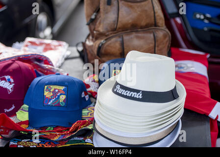 Philadelphia, Pennsylvania, USA. 30. Juni, 2019. Panama Ventilator vor dem Spiel in Philadelphia PA Credit: Ricky Fitchett/ZUMA Draht/Alamy leben Nachrichten Stockfoto