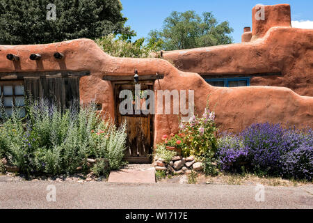 Adbe Haus in Santa Fe New Mexico USA Stockfoto