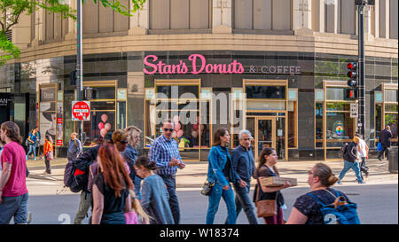 Stans Donuts und Kaffee in Chicago - CHICAGO, USA - Juni 12, 2019 Stockfoto