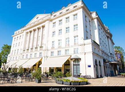 Hotel Esplanade, Zagreb, Kroatien Stockfoto