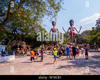 Wang Saen Suk Hölle Garten, Pattaya, Chonburi, Thailand Stockfoto