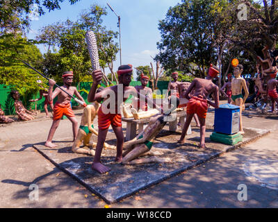 Wang Saen Suk Hölle Garten, Pattaya, Chonburi, Thailand Stockfoto