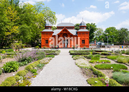 Botanicki vrt, Botanischer Garten, Zagreb, Kroatien. Stockfoto