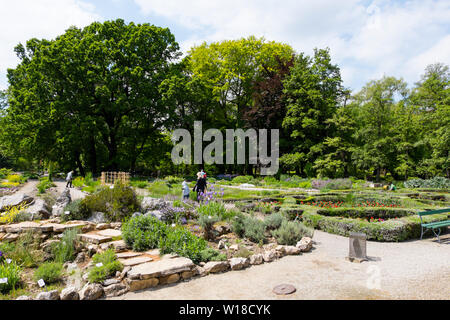 Botanicki vrt, Botanischer Garten, Zagreb, Kroatien. Stockfoto