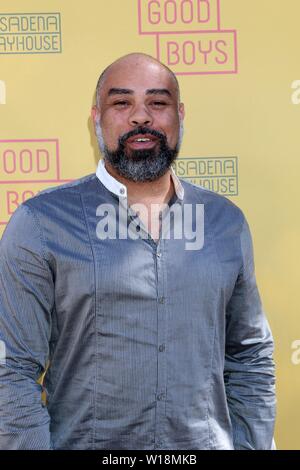 Pasadena, USA. 30. Juni, 2019. Cosmos Kiindarius in der Ankunftshalle für gute Jungen Opening Night, Pasadena Playhouse, Pasadena, USA Juni 30, 2019. Credit: Priscilla Grant/Everett Collection/Alamy leben Nachrichten Stockfoto