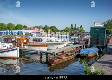 Henley auf Themse, England, Vereinigtes Königreich, 28. Juni 2019, Henley Royal Regatta Qualifier, Time Trial, Henley, [© Peter SPURRIER/Intersport Stockfoto