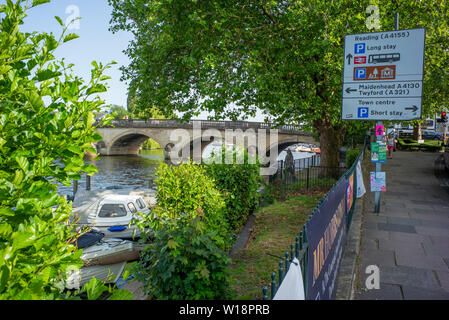 Henley auf Themse, England, Vereinigtes Königreich, 28. Juni 2019, Henley Royal Regatta Qualifier, Time Trial, Henley, [© Peter SPURRIER/Intersport Stockfoto