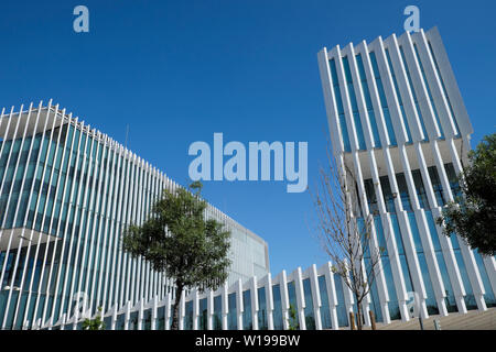 Die EDV-Zentrale durch Architekten Aires Mateus moderner Architektur Avenida 24 de Julho Cais de Sodres in Lissabon Portugal Europa EU-KATHY DEWITT Stockfoto