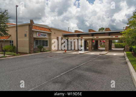 Insight Credit Union Storefront Herbstanfang Lady Lake Florida USA Stockfoto