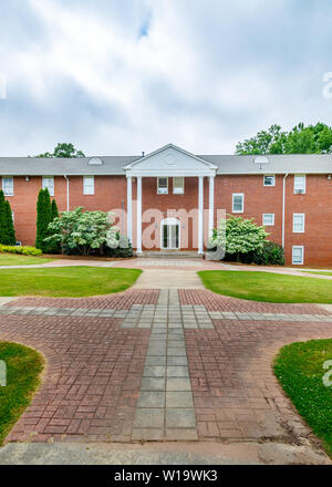 FRANKLIN SPRINGS, GA, USA - 3. Mai: Jackson Hall am Mai 3, 2019 am Emmanuel College in Franklin Springs, Georgia. Stockfoto