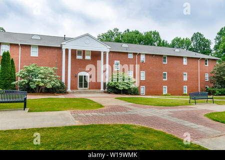 FRANKLIN SPRINGS, GA, USA - 3. Mai: Jackson Hall am Mai 3, 2019 am Emmanuel College in Franklin Springs, Georgia. Stockfoto