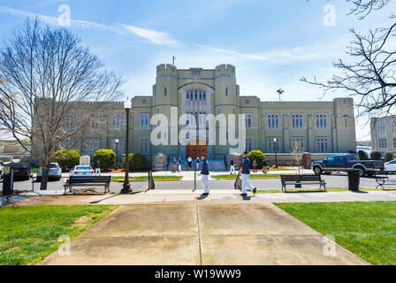 LEXINGTON, VA, USA - 15. April: Preston Bibliothek am 15. April 2016 am Virginia Military Institute in Lexington, Virginia. Stockfoto