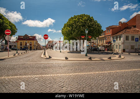 Mafra, Portugal. 26. Juni 2019. Ansicht von Mafra in der Nähe von Lissabon in Portugal Stockfoto