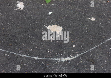 Flecken auf dem Asphalt Farbe Hintergrund muster textur Oberfläche Stockfoto