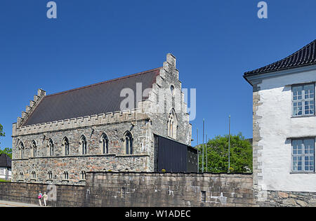 Haakons Halle, Bergen Stockfoto