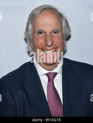 Juni 30, 2019 - Los Angeles, Kalifornien, USA - Henry Winkler kommt der 61. jährlichen Los Angeles Press Club 61. jährlichen Journalistenpreise GALA im Millennium Biltmore Hotel. (Bild: © Billy Bennight/ZUMA Draht) Stockfoto