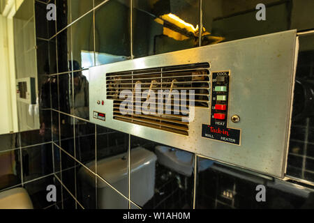 Rose Seidler House ist eine denkmalgeschützte ehemalige Residenz und jetzt House Museum in Wahroonga, Sydney, NSW, Australien von Harry Seidler. Stockfoto