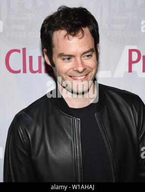 Juni 30, 2019 - Los Angeles, Kalifornien, USA - Bill Hader nimmt an der 61. jährlichen Los Angeles Press Club 61. jährlichen Journalistenpreise GALA im Millennium Biltmore Hotel. (Bild: © Billy Bennight/ZUMA Draht) Stockfoto