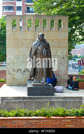 Fray Juan de Zumárraga, Durango, Bizkaia, Baskenland, Spanien, Europa Stockfoto