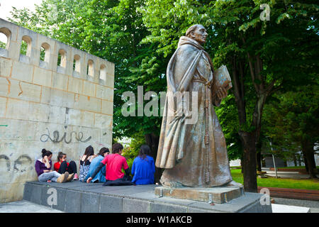 Fray Juan de Zumárraga, Durango, Bizkaia, Baskenland, Spanien, Europa Stockfoto