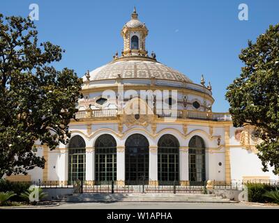 Pavillon, Lope de Vega Theater, Sevilla, Andalusien, Spanien Stockfoto