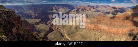 Super high res Panorama Panorama vom South Rim, Grand Canyon National Park, Arizona, USA Stockfoto