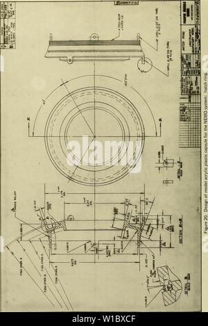 Archiv Bild von Seite 47 der Entwicklung eines kugelförmigen Acryl. Entwicklung eines kugelförmigen Acryl druck Rumpf für hydrospace Anwendung. developmentofsph 00 stac Jahr: 1970 44 Stockfoto