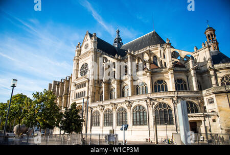 Paroisse Saint-Eustache in Paris, Frankreich, Reisen Europa Stockfoto