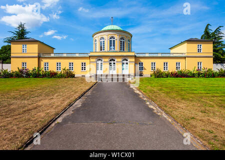 Alte Bibliothek Gebäude im Stadtteil herrenhausen Hannover Stadt in Deutschland Stockfoto