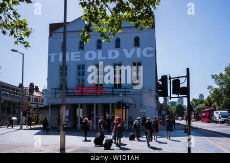 Das Old Vic Theatre, der Schnitt, Stadtteil Southwark, London, England, Großbritannien Stockfoto