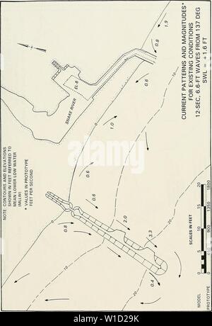 Archiv Bild von Seite 86 Design für die Navigation Verbesserungen auf. Design für die Navigation Verbesserungen in Nome, Alaska: Coastal Modell Untersuchung. designfornavigat 00 bott Jahr: 1998 Platte 21. Stockfoto