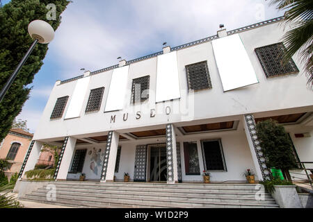 Blick auf das Museum von Huelva, Spanien, Europa. Stockfoto