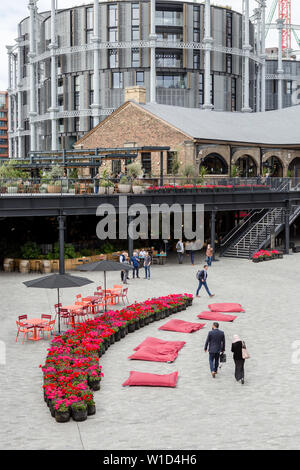 Neue Einkaufszentrum in der Kornkammer Square, London, UK Stockfoto