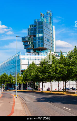 HANNOVER, Deutschland - Juli 05, 2018: Norddeutsche Landesbank oder der Norddeutschen Landesbank Girozentrale, Hannover, Deutschland Stockfoto