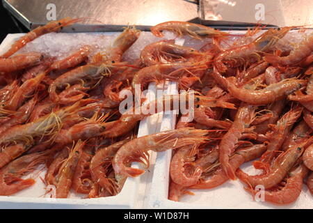 Zentrale kommunale Athen Markt Stockfoto