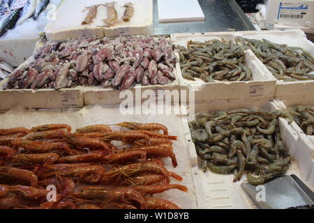 Zentrale kommunale Athen Markt Stockfoto