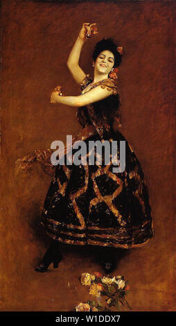 William Merritt Chase - Carmencita 1890 Stockfoto