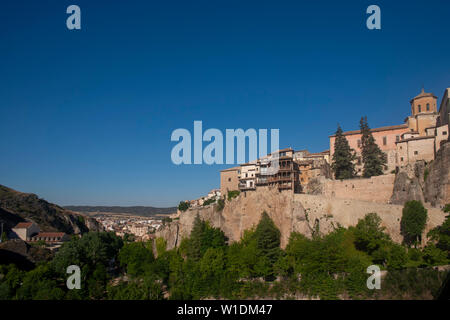 Wunderschöner Blick auf die Stadt Cuenca, Spanien Stockfoto