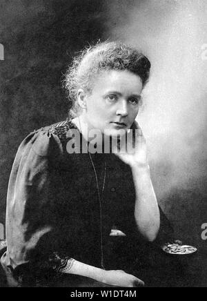 MARIE CURIE (1867-1934), polnisch-französische Physiker und Chemiker Stockfoto