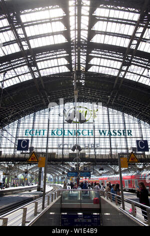 Koelner Bahnhof, Deutschland Stockfoto