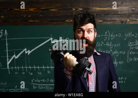 Learning Business Coaching Konzept. Lehrer beginnt Lektion. High School. Erfolgreiche Schüler sind meist kreativ. In Lehrern Unterricht. Lehrer erstellen Stockfoto