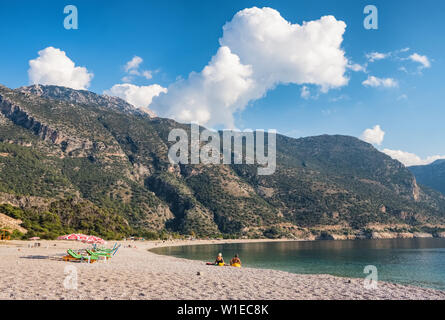 Blue Lagoon Beach in Marmaris, Türkei Stockfoto