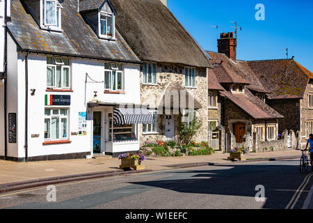 Ein alter englischer Stil Dorf an Bier in Devon. Stockfoto