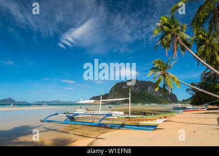 El Nido, Palawan, Philippinen Mimaropa, Südostasien, Asien Stockfoto